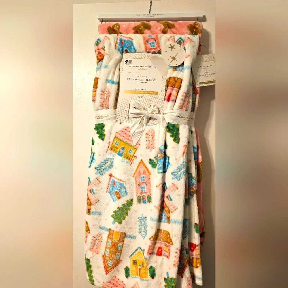 Cupcakes and cashmere Double blanket set